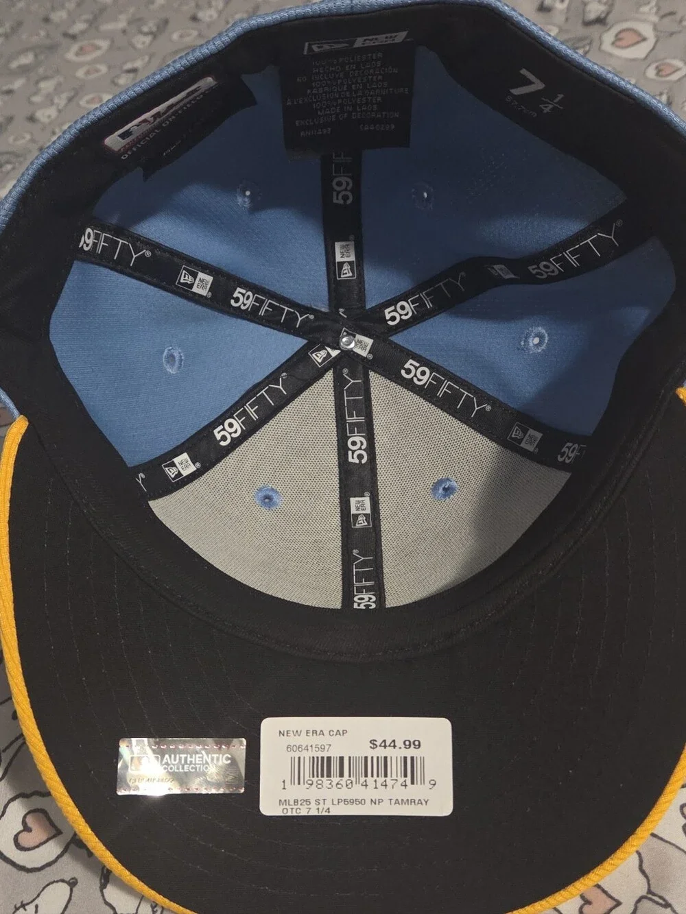 Tampa Bay Rays Fitted Hat